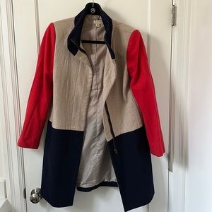 J. Crew Color Black Coat